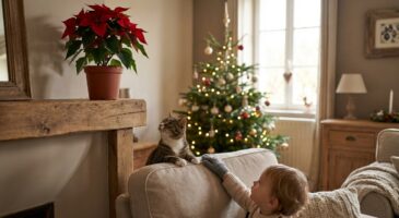 En décembre, cette plante de Noël qu’on achète partout peut être dangereuse pour vos enfants et vos animaux