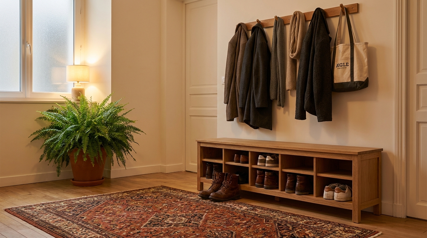 Entrée de maison : ce détail au sol dans votre déco qui déclenche jalousie ou mépris chez vos invités