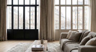 Fenêtres noires façon industriel : ce coloris doux va les détrôner en 2026 et vous évitera un salon glacé tout l&rsquo;hiver