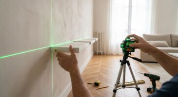 Fini les étagères bancales : ce niveau laser Dexter en promo à 33 € chez Leroy Merlin change tout à la maison