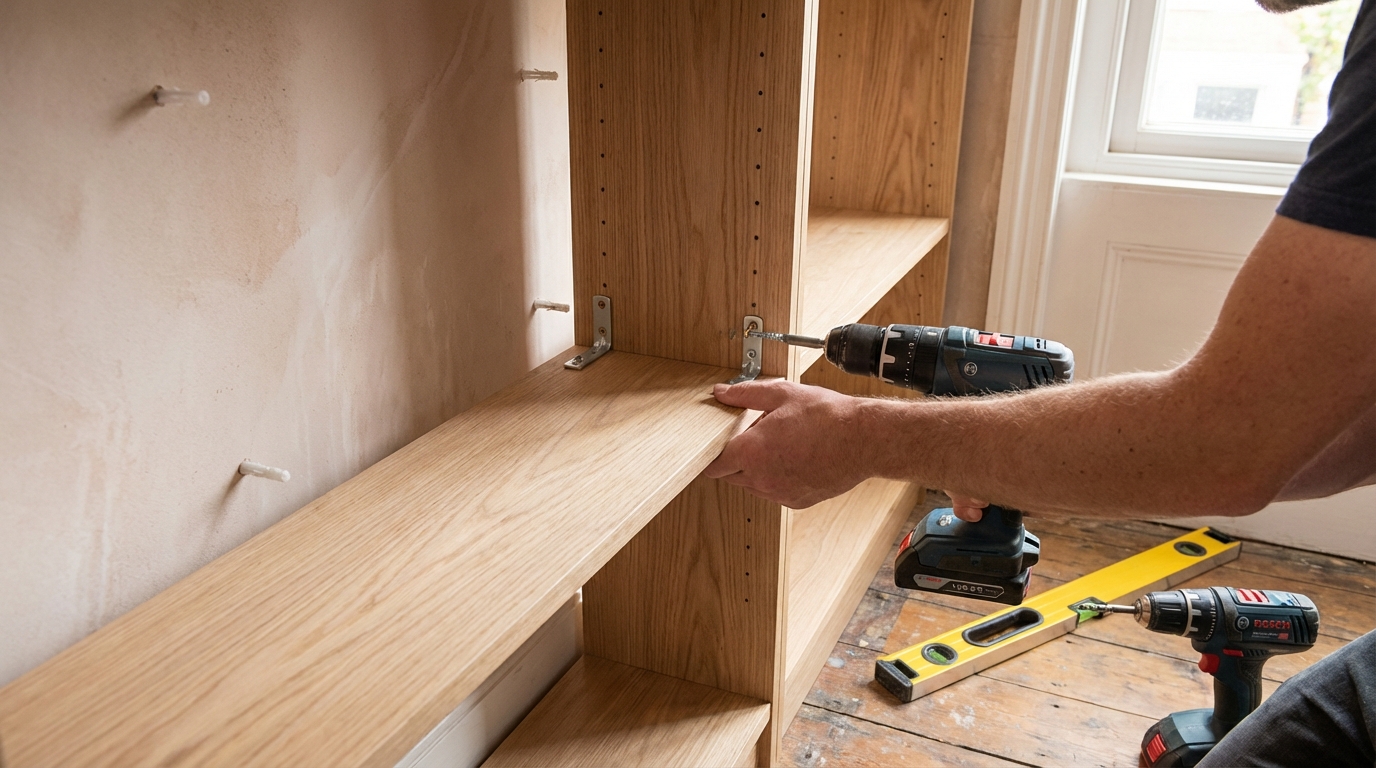 Fixer un meuble au mur sans risque pour vos enfants : ce simple accessoire à 1 € remplace les kits à 20 €