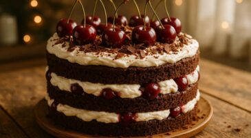 Forêt noire maison : ce trio simplissime pour ne plus jamais rater ce gâteau ultra moelleux et fruité à la chantilly