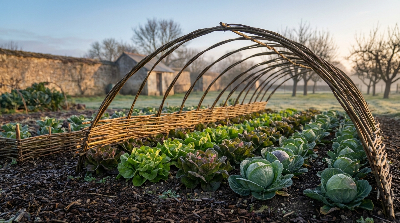 Gelées noires : ce bricolage de branches à faire en 20 minutes peut sauver tout votre potager cet hiver