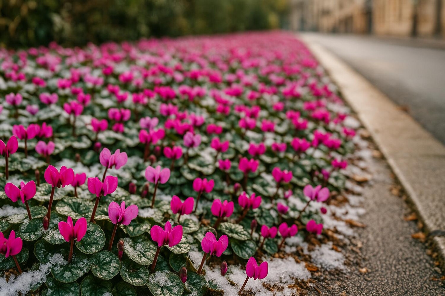 Givre, neige, gel : cette fleur d’hiver que les paysagistes vous conseillent de planter dès maintenant