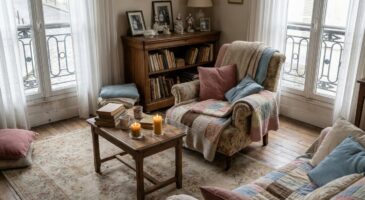 Grandmacore : cette tendance déco ultra réconfortante révèle pourquoi vos salons parfaits sonnent faux en hiver