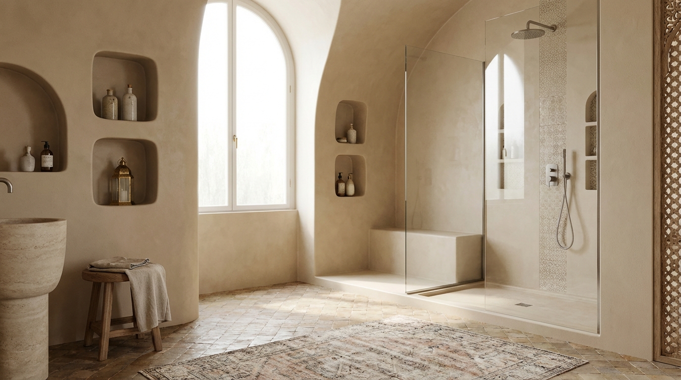 Je ne pensais pas pouvoir dire adieu aux murs sales : ce revêtement minéral venu du Maroc remplace la chaux sans corvée