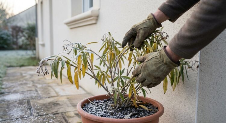 Laurier-rose jauni du jour au lendemain : ces gestes d&rsquo;urgence pour qu&rsquo;il survive au froid cet hiver