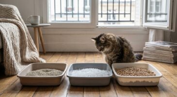 Litière pour chat : ce que personne ne vous dit sur l’agglomérante, la silice et les végétales chez vous cet hiver