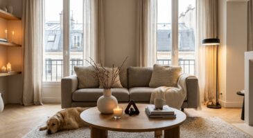 Maison en bazar malgré le ménage ? cette règle déco en 3 objets change tout sans effort (même avec un chien)