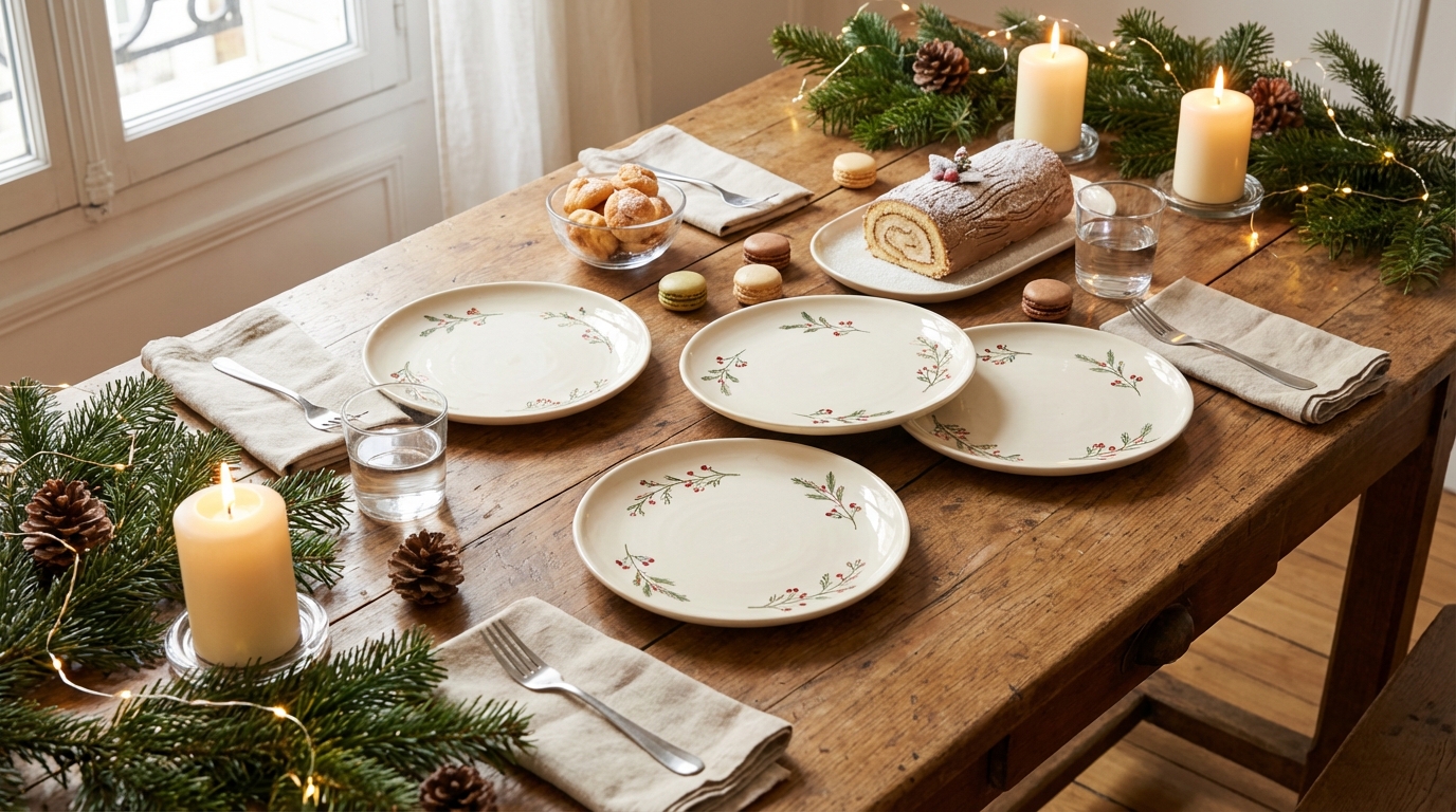 Maisons du Monde : ce coffret d’assiettes de Noël à moins de 30 € risque d’être pris d’assaut pour le réveillon
