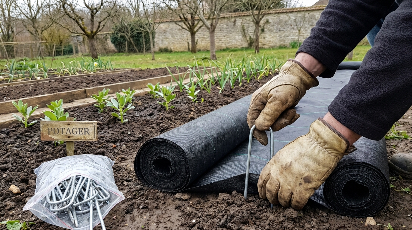 Mauvaises herbes : cette toile de paillage à 16 € chez Leclerc est la bonne affaire du moment, mais peu en profitent