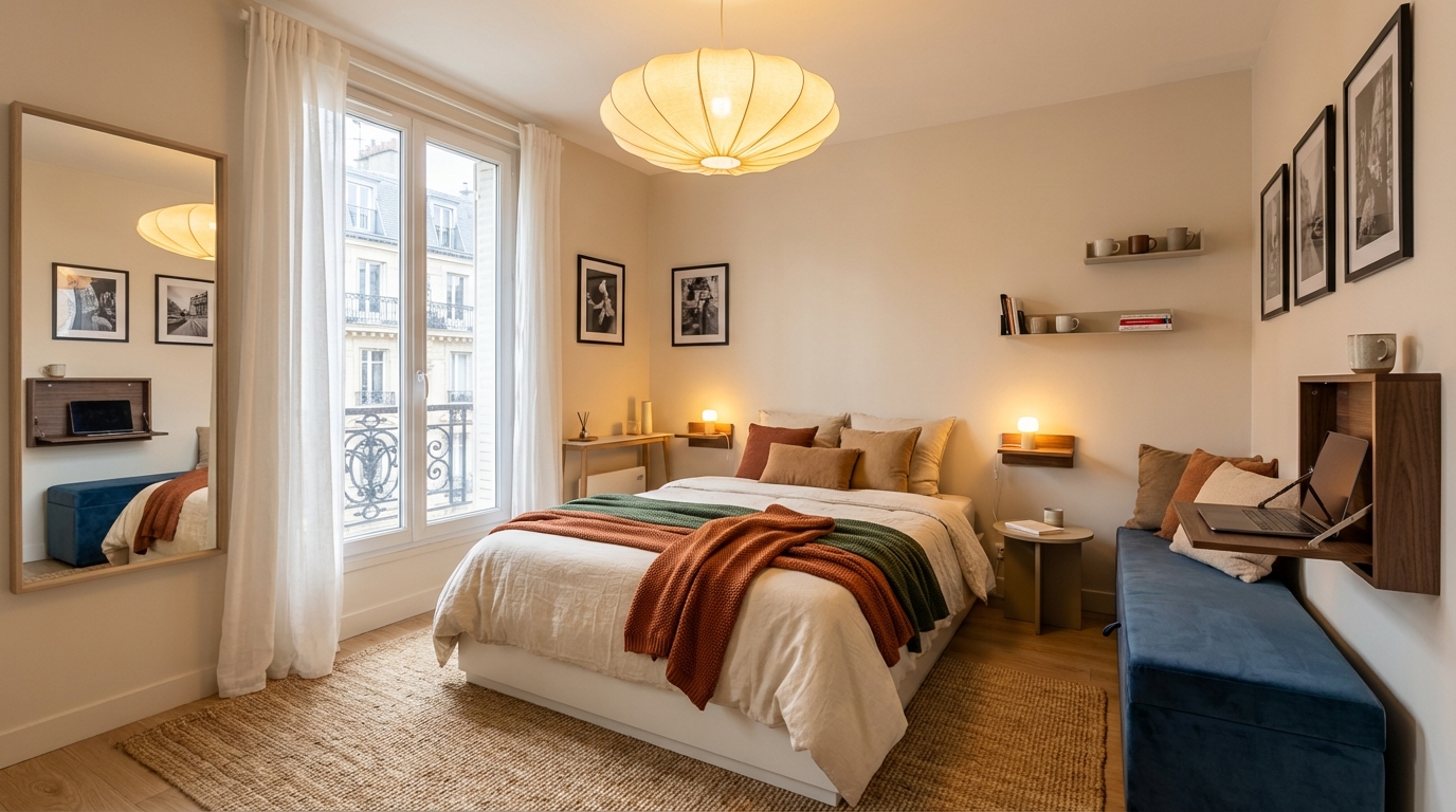 Mini appart : ces choix déco osés à faire avant l&rsquo;hiver 2025 transforment tout sans pousser les murs