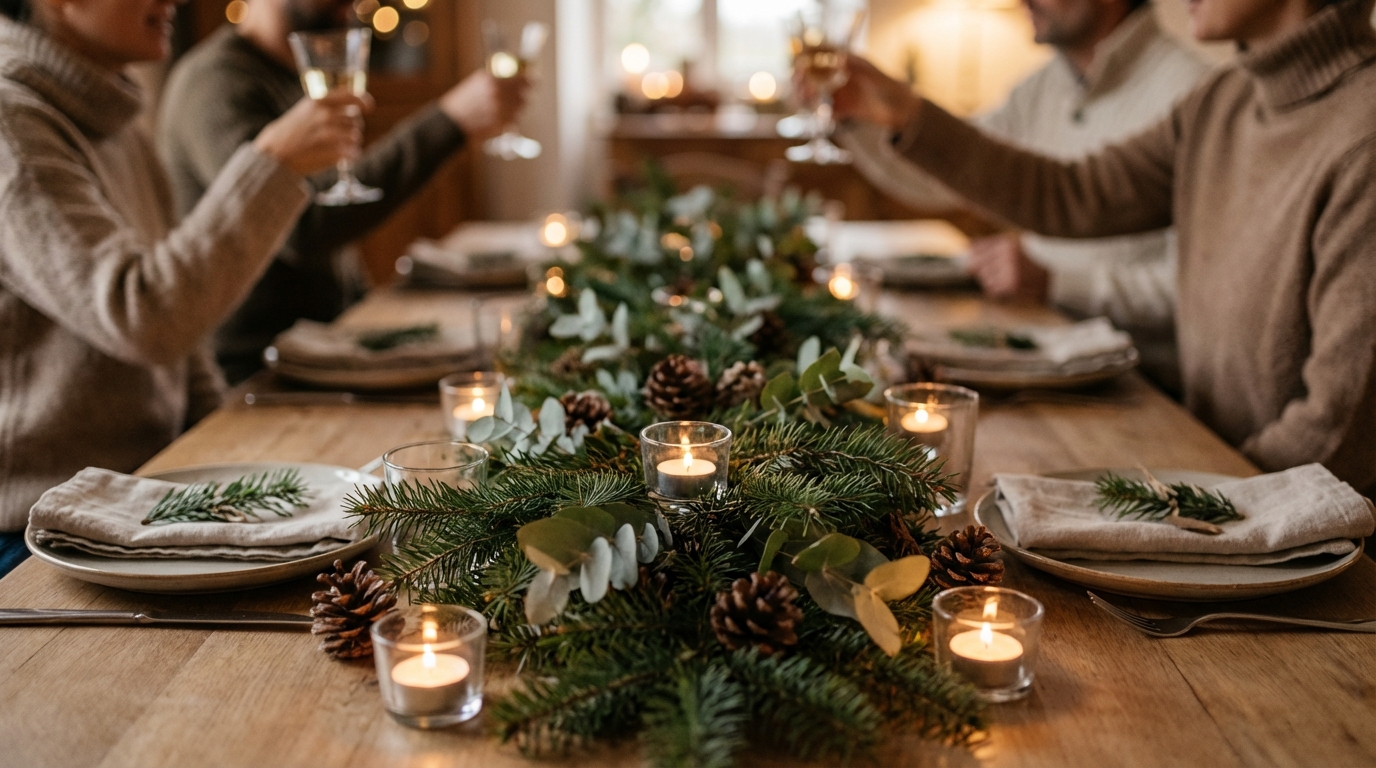 Noël 2025 : ce centre de table naturel fait en 5 minutes rend les invités fous, mais personne ne devine comment