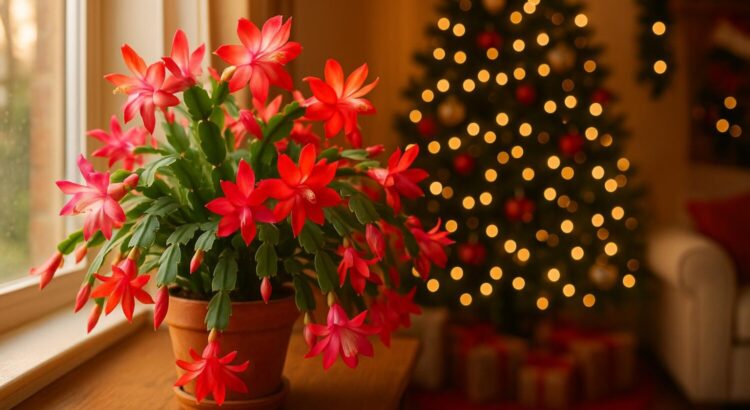 Oubliez le poinsettia : cette plante d’intérieur explose en fleurs à noël si vous faites ce simple geste d’arrosage