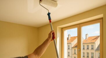Peindre un plafond sans traces : ce geste caché des pros pour un blanc parfait du premier coup