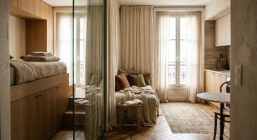 Petits appartements open space : cette nouvelle façon d’aménager fait oublier le tout ouvert en quelques gestes