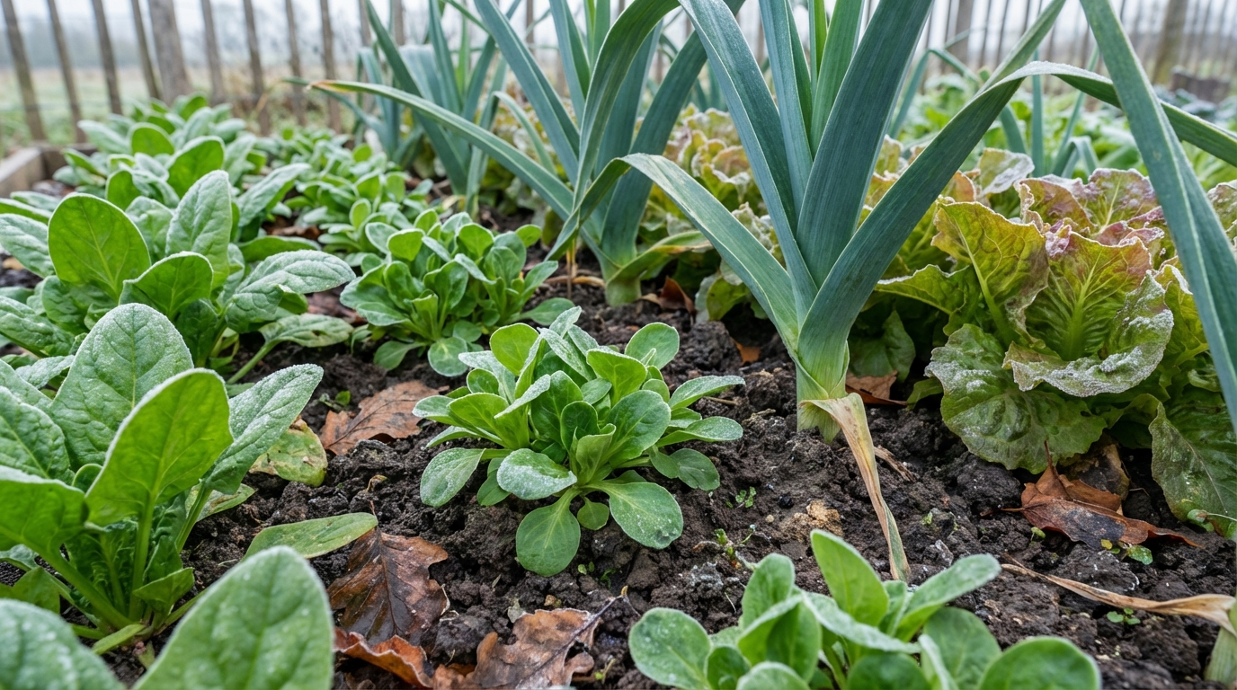 Potager d’hiver : ces 4 légumes continuent à pousser quand tout le reste meurt et vous ratez des récoltes précieuses