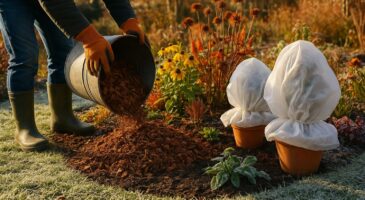 Protéger vos vivaces du gel : ces 3 gestes à faire dès maintenant, le dernier change tout cet hiver