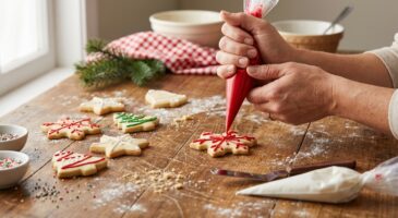 Sablés de Noël : si votre glaçage royal est plein de grumeaux, Nina Métayer mise tout sur ce geste clé