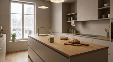 Si votre cuisine est vert sauge, cette nouvelle couleur va la faire paraître démodée dès 2026