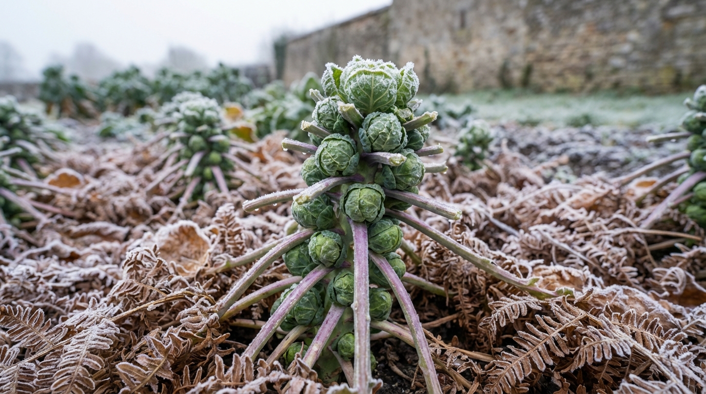 Si vous cultivez des choux, ne passez pas à côté de cette plante de sous-bois qui peut les sauver du gel tout l&rsquo;hiver