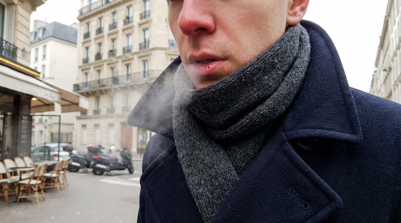 Si vous enchaînez les rhumes, arrêtez vite cette habitude anodine avec votre écharpe en hiver sans le savoir