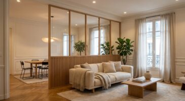 Stop aux pièces XXL : cette séparation mi-hauteur évite l&rsquo;erreur qui gâche votre salon cet hiver