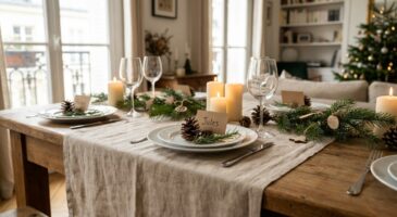 Table de Noël : ces porte-noms à 0 € qui bluffent vos invités et se font en 2 minutes chrono