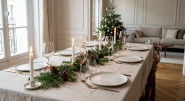 Table de Noël chic à moins de 15 € : cette décoratrice révèle la méthode express que personne n’utilise