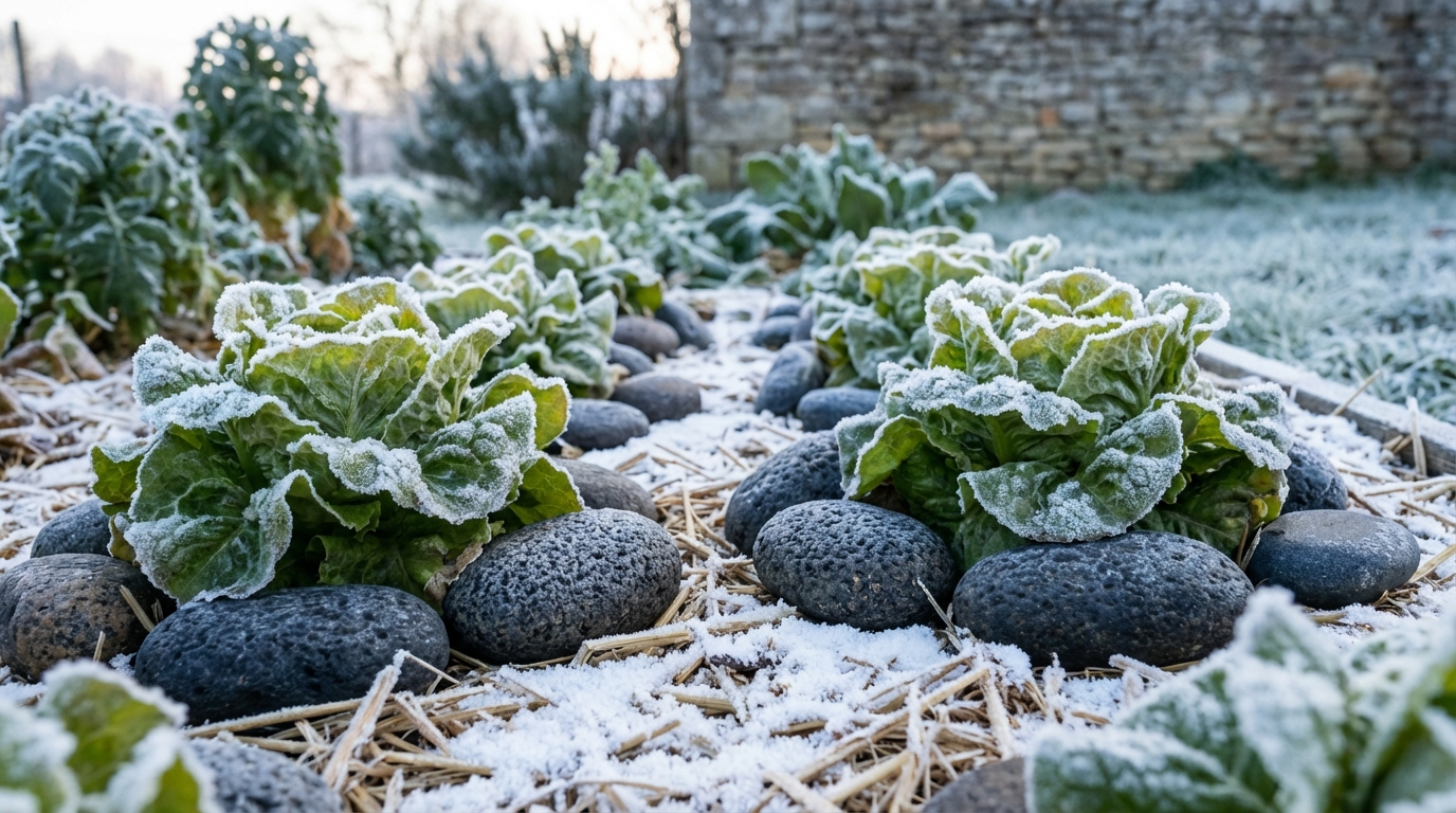 Températures sous zéro : cette astuce gratuite avec un simple caillou à appliquer d’urgence pour vos salades
