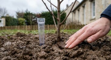 Voici le test des 10 secondes qui révèle si vos jeunes arbres meurent de soif malgré la pluie et la boue