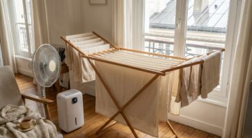 Vos draps ne sèchent jamais en hiver ? Cette astuce simple et méconnue peut diviser le temps par deux