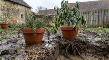 Vos plantes s’effondrent d’un coup en hiver ? ce piège caché dans le sol que vous aggravez sans le savoir