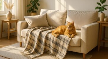 Votre chat ruine votre déco ? Ces réflexes malins gardent un salon impeccable sans bannir le félin du canapé