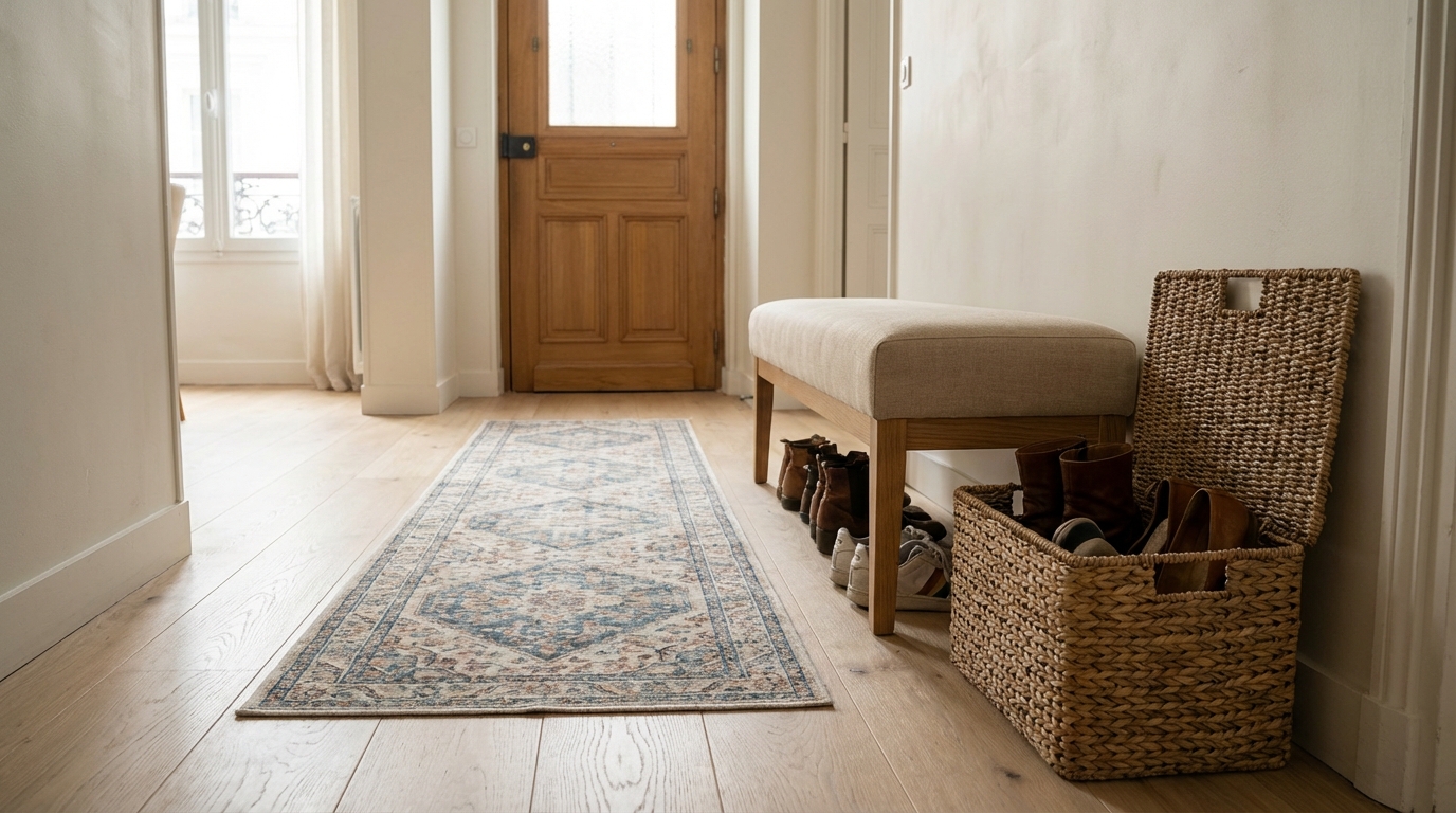 Votre entrée paraît négligée à cause du paillasson : ce tapis d&rsquo;entrée déco que les décorateurs s&rsquo;arrachent