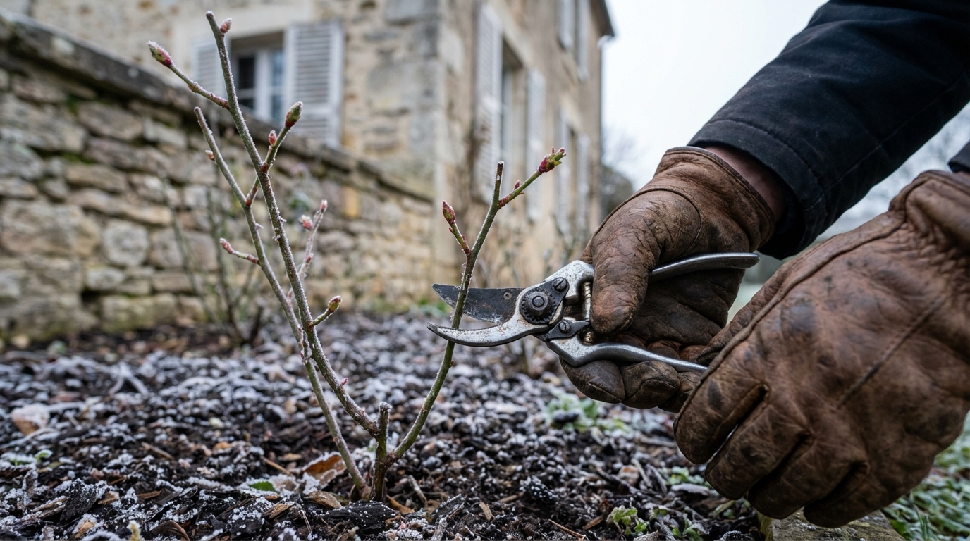 Votre rosier fait des pousses en plein hiver : ce geste à faire tout de suite et cette erreur qui le condamne