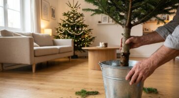Votre sapin perd déjà toutes ses aiguilles ? ce geste secret des horticulteurs le garde frais jusqu&rsquo;en janvier