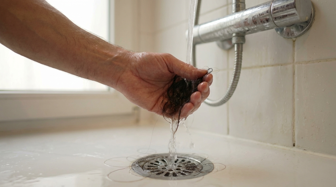 Vous accusez le stress, mais ce qui se passe dans votre douche pourrait être la vraie cause de votre chute de cheveux