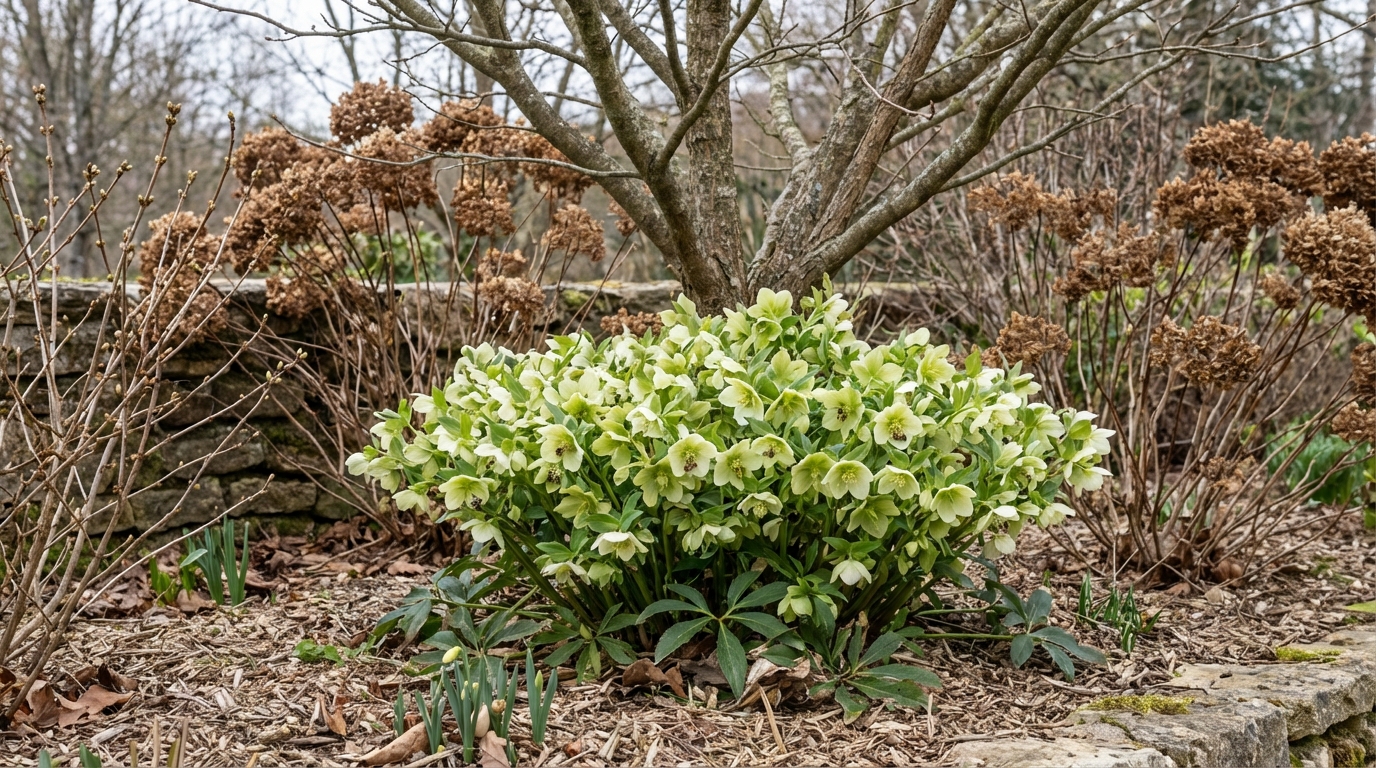 Vous arrachez vos rosiers ? cette vivace oubliée fleurit en plein hiver et change tout au jardin