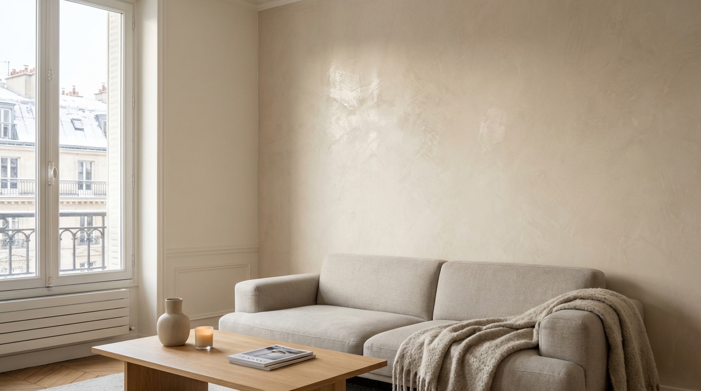 Vous avez de la peinture mate chez vous ? cette finition murale méconnue efface les murs abîmés et illumine l’hiver