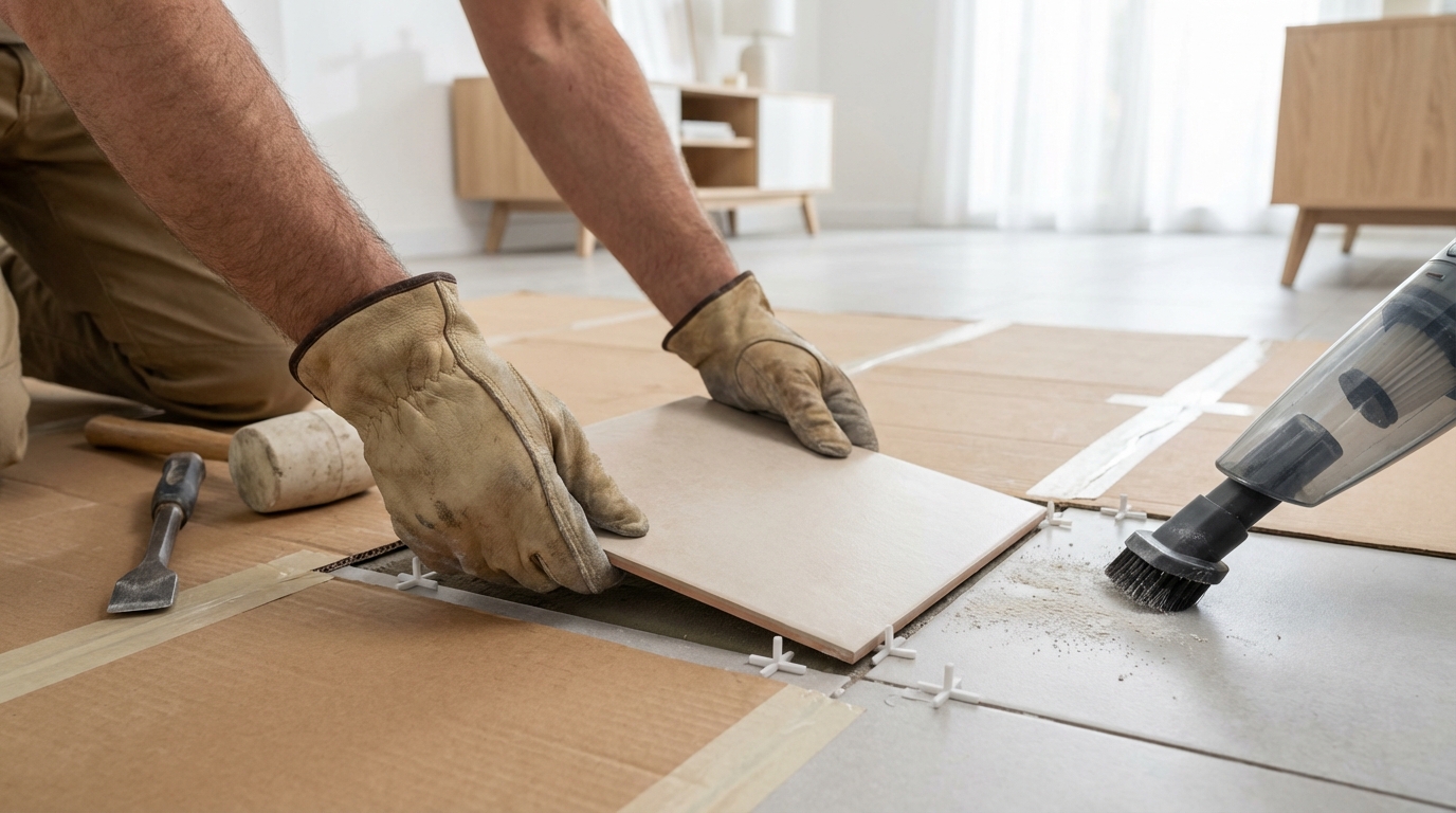 Vous laissez ce carreau fissuré ? cette méthode express évite infiltrations et gros travaux en moins d&rsquo;une heure