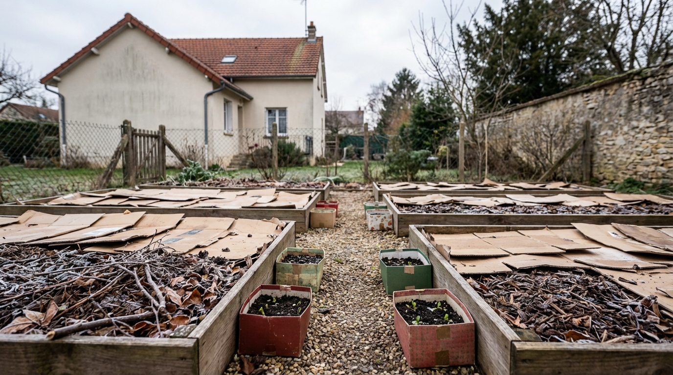 Vous les jetez après Noël, mais ces cartons valent de l&rsquo;or au jardin et vous évitent une grosse dépense