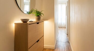 Action : ce meuble ultra fin aspect bois clair à moins de 20 € va sauver votre entrée (mais pas pour longtemps)