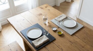 Adieu la nappe traditionnelle : cette touche minérale chic que vous verrez partout sur vos tables en 2026