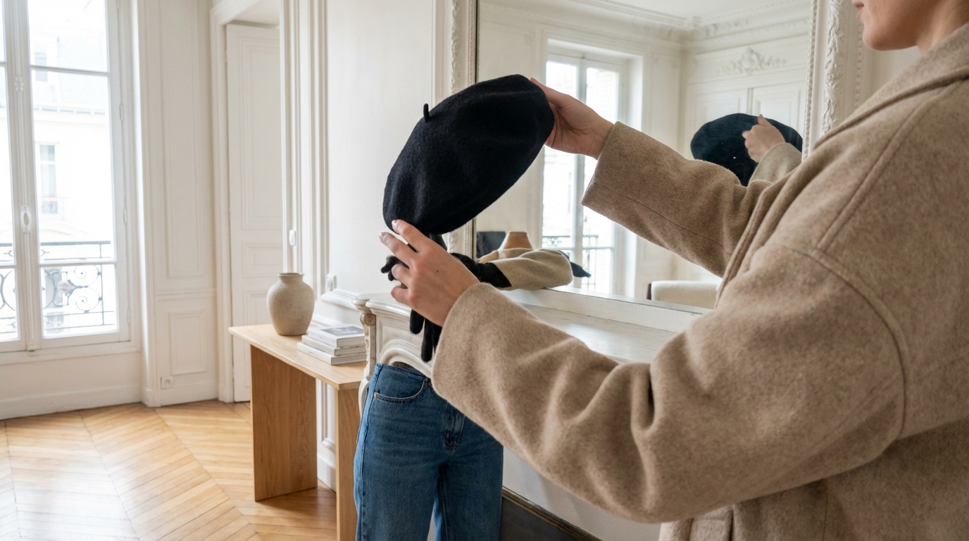 Béret : cette simple règle de géométrie change tout si vous pensez ne pas avoir une tête à chapeau