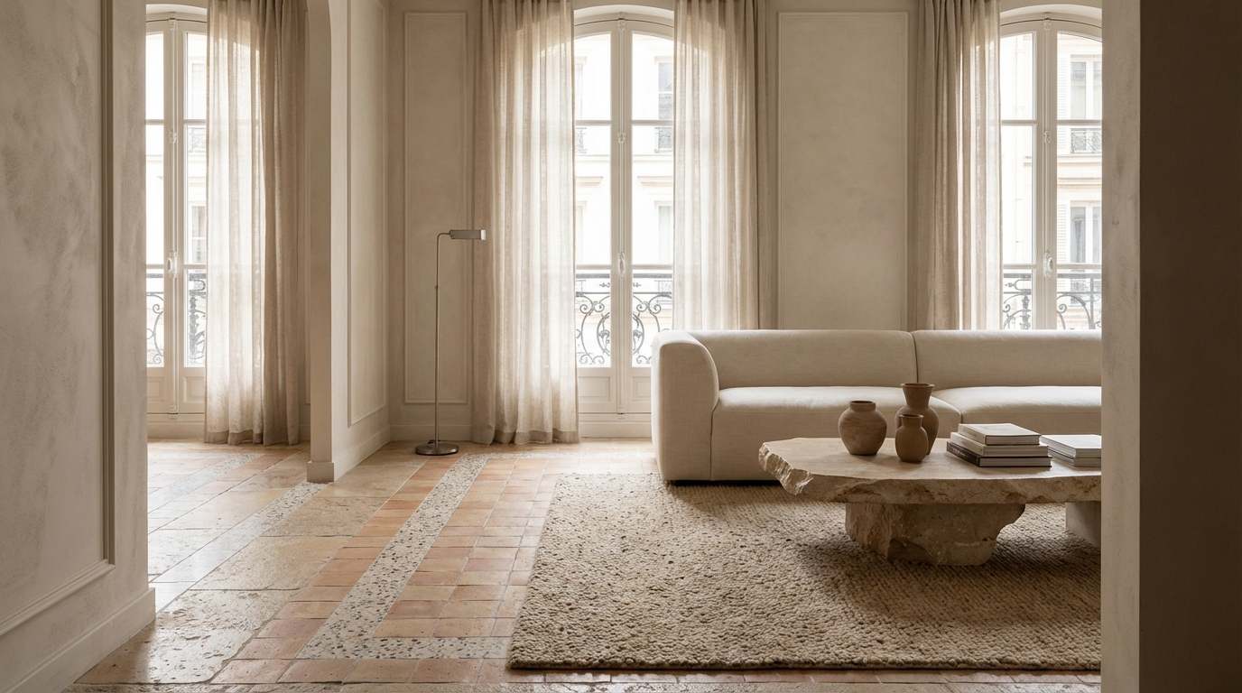 Carrelage imitation bois : ce sol star de 2025 est déjà dépassé, voici les revêtements qui cartonnent en 2026