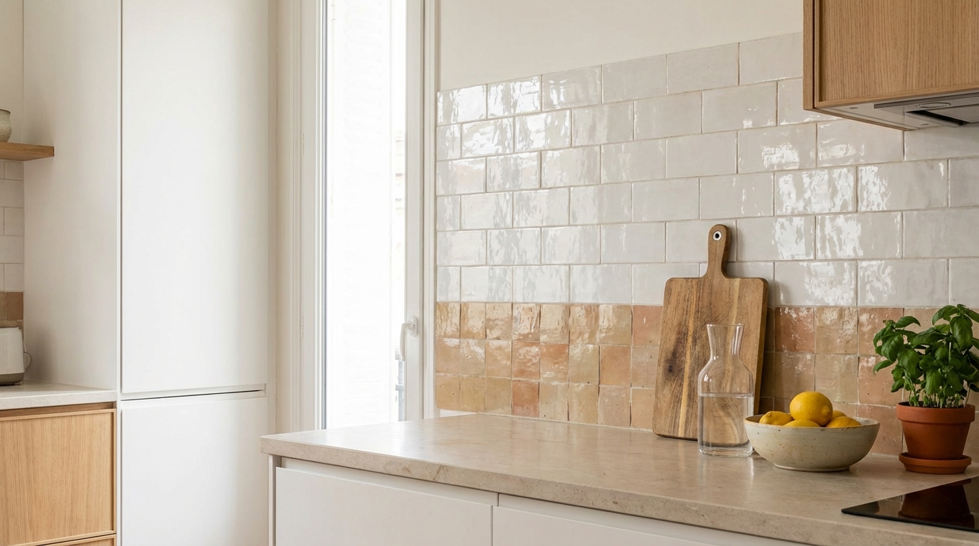 Carrelage métro : en 2026, il ruine votre déco et cette petite tuile marocaine lui vole la vedette