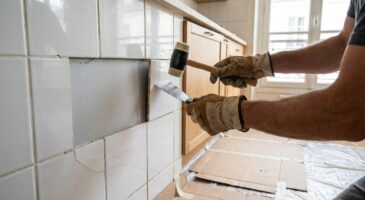 Carrelage mural : arrêtez les coups de burin, cette technique douce évite fissures et gros travaux
