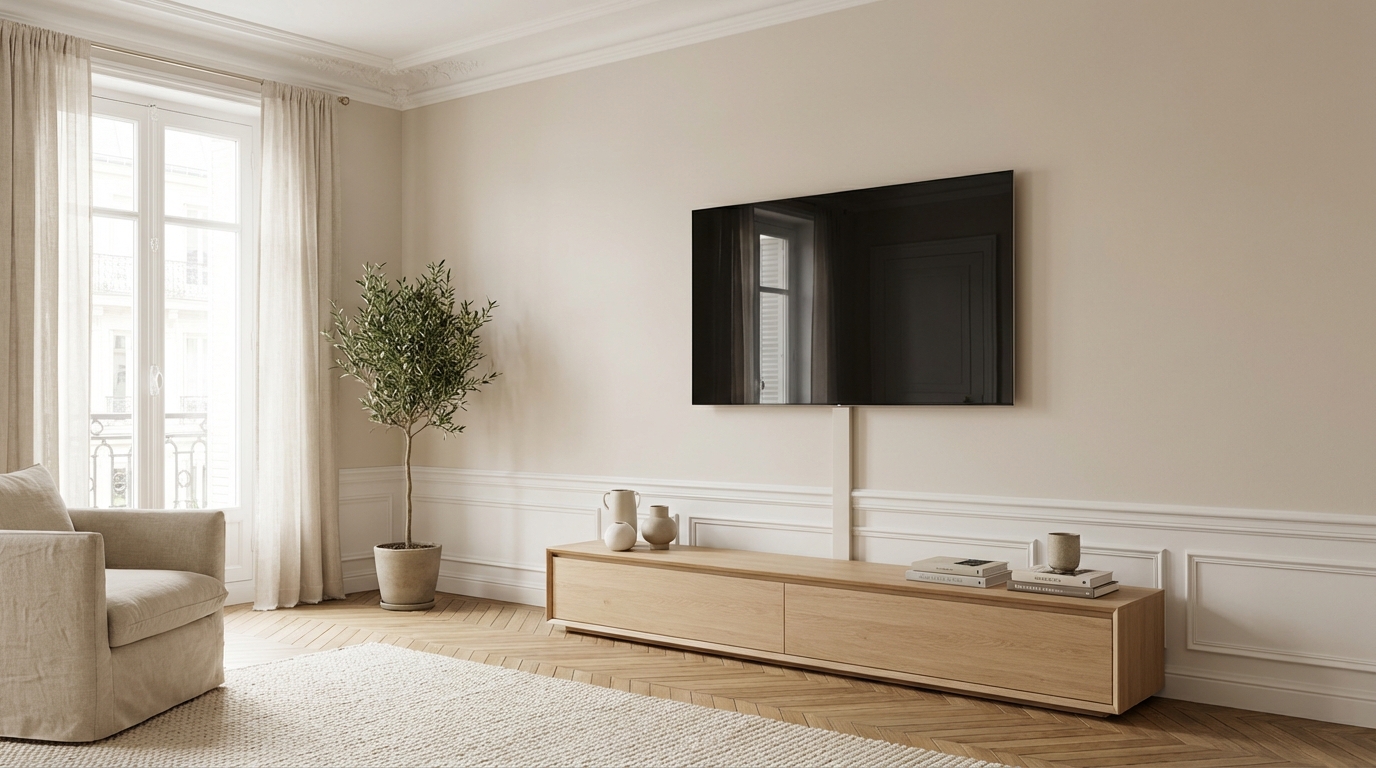 Ce cache discret fait disparaître vos fils électriques sans perçage ni outils : vous allez vouloir l’installer partout