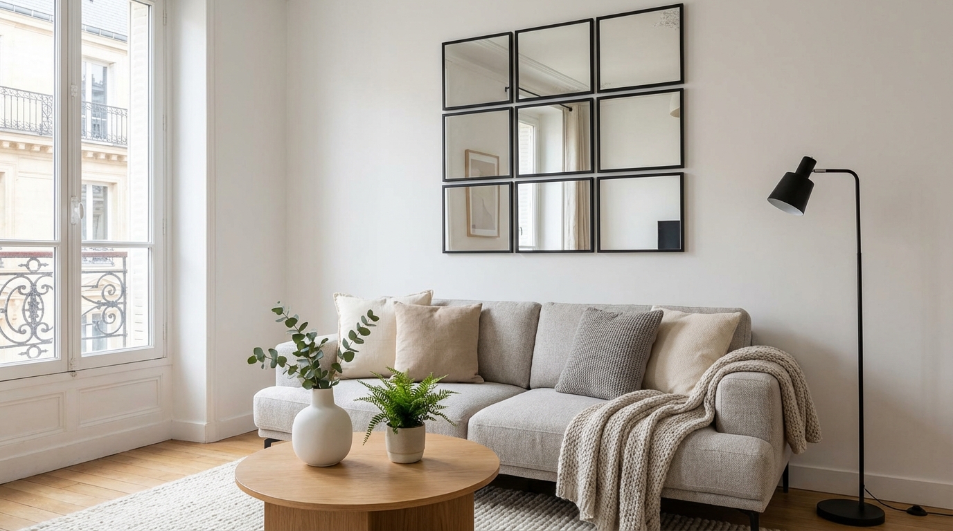 Ce miroir verrière modulable à 6,90 € chez Leroy Merlin transforme vos murs en loft : le bon plan déco 2026 à saisir